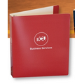 Laminated 3 Ring Binder w/ 2 Pockets & 3/4" Ring (1 Color/1 Side)